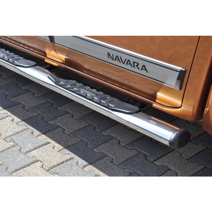 Praguri laterale Nissan Navara 15-Prezent - ARP PREMIUM Chrome - imagine 5