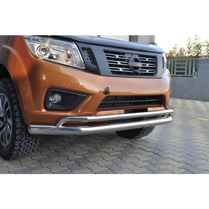 Bara protectie fata Nissan Navara 15-Prezent - ARP ARROW, Chrome - imagine 3