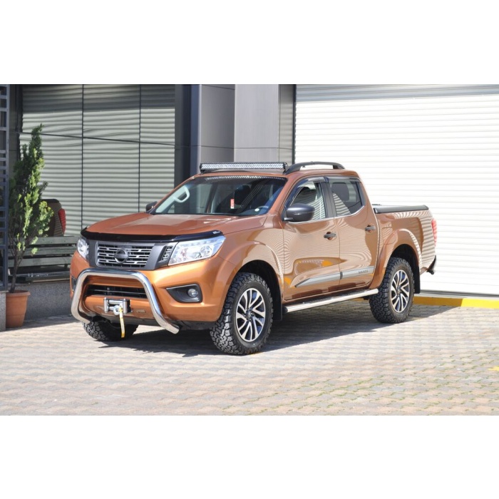 Bullbar fata Nissan NAVARA [15-Prezent] - ARP DINAMIC, Chrome - imagine 4