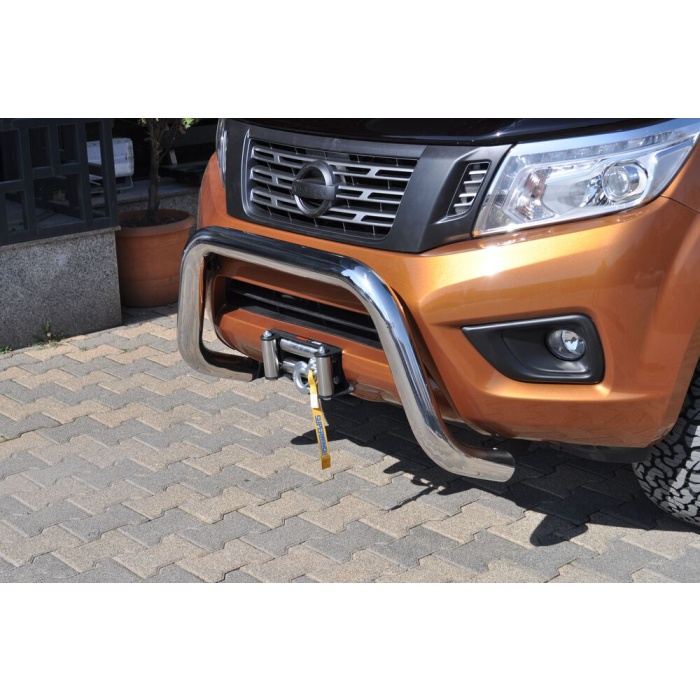 Bullbar fata Nissan NAVARA [15-Prezent] - ARP DINAMIC, Chrome - imagine 2