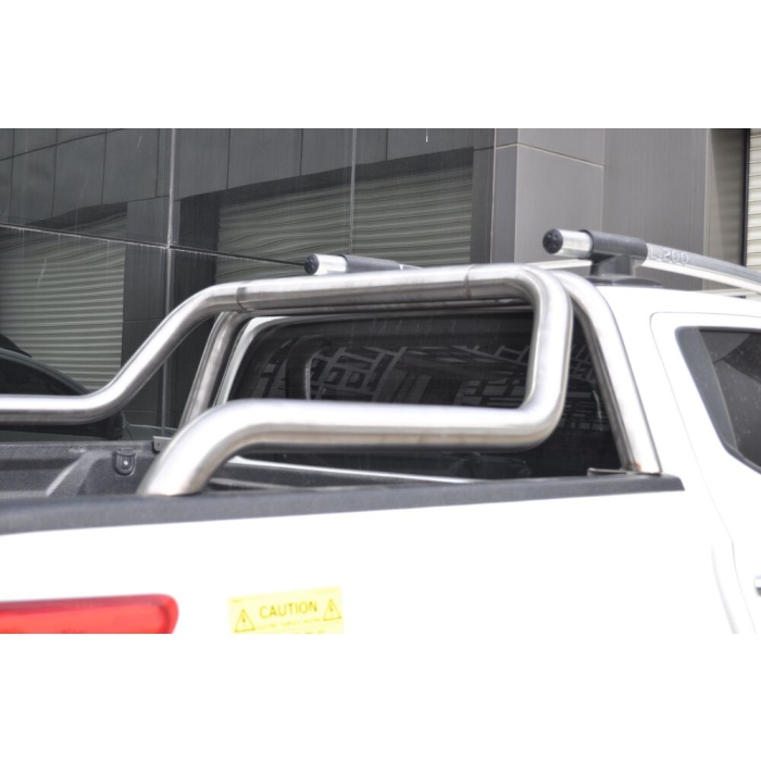 Rollbar Mitsubishi L200 Triton 2015-Prezent din otel inoxidabil - ARP ABEN CHROME, chrome - imagine 3
