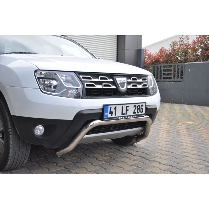 BullBar fata Dacia Duster 13-Prezent - ARP DINAMIC, Chrome - imagine 2