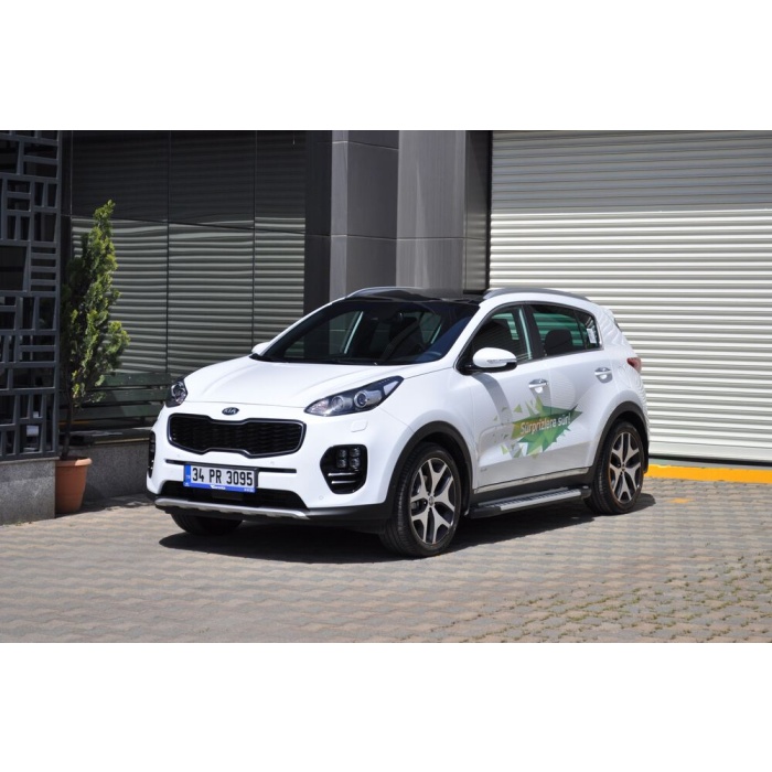 Praguri Laterale Kia Sportage 16 -> - ARP Artemis Silver - imagine 12