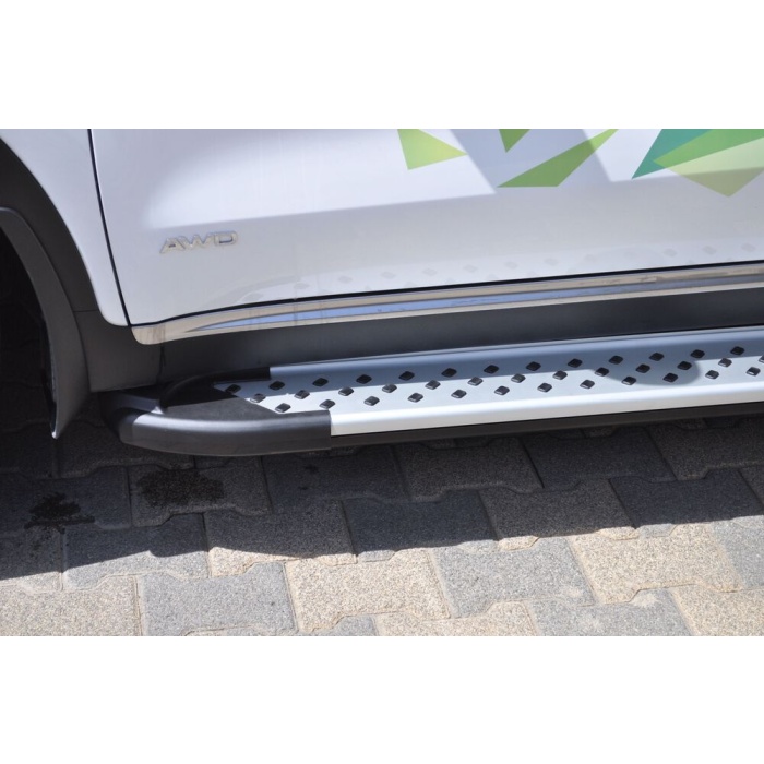 Praguri Laterale Kia Sportage 16 -> - ARP Artemis Silver - imagine 11