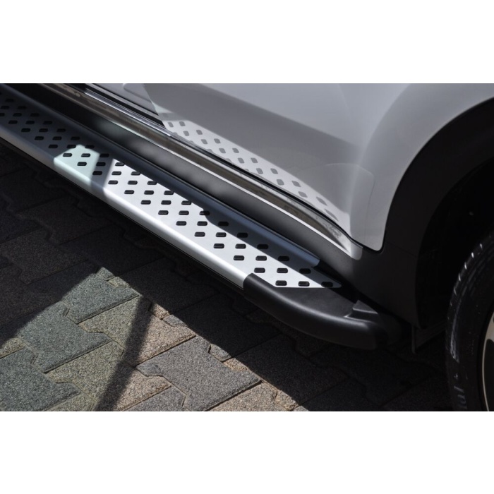 Praguri Laterale Kia Sportage 16 -> - ARP Artemis Silver - imagine 9