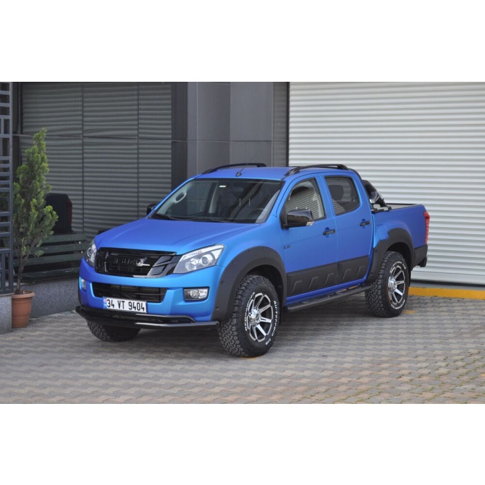 Praguri laterale Isuzu D-Max 12-Prezent - ARP PREMIUM Negru - imagine 11