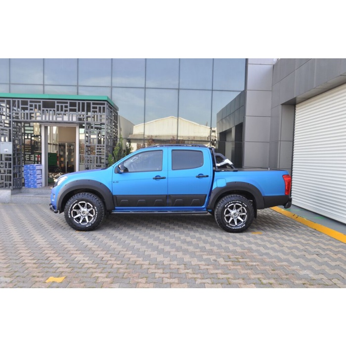 Praguri laterale Isuzu D-Max 12-Prezent - ARP PREMIUM Negru - imagine 2