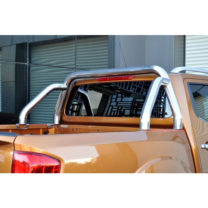 Rollbar Nissan Navara 15-Prezent din otel inoxidabil - ARP TWILIGHT, chrome - imagine 3