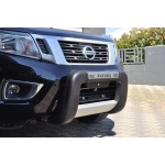 BullBar fata Nissan Navara 15-Prezent - ARP WINBO, Negru - Chrome - imagine 2