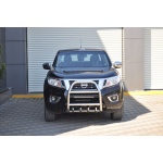 BullBar fata Nissan Navara 15-Prezent - ARP NERO, Chrome - imagine 5
