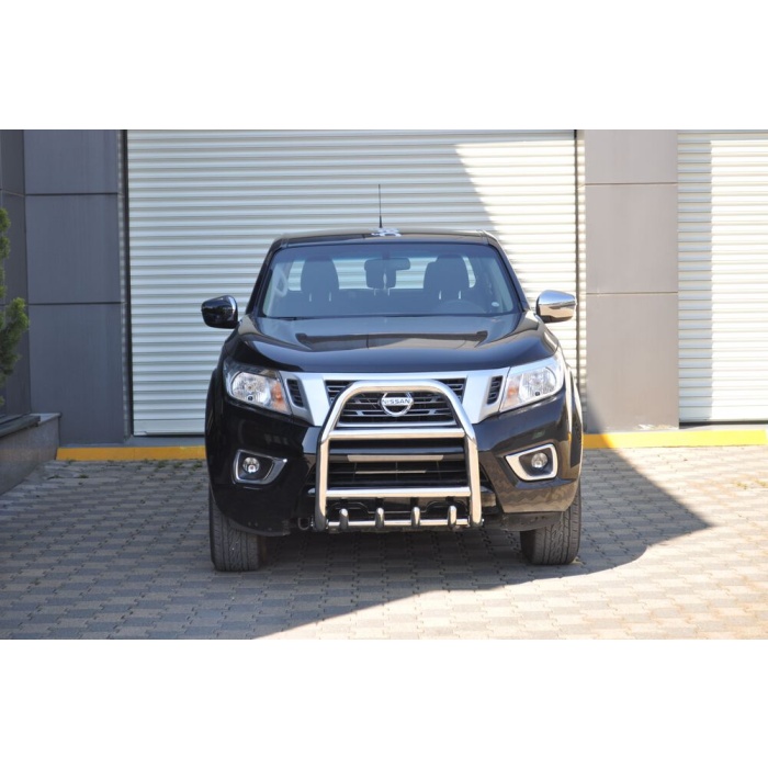 BullBar fata Nissan Navara 15-Prezent - ARP NERO, Chrome - imagine 5
