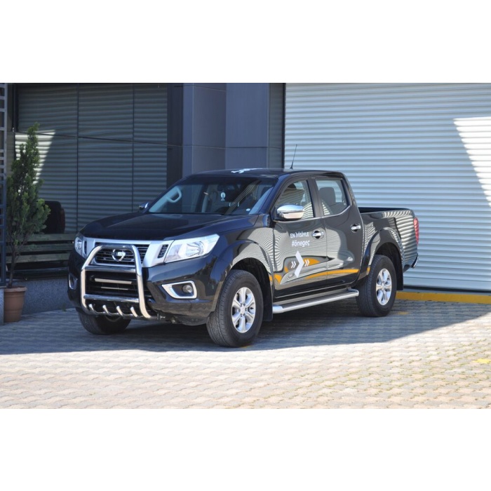 BullBar fata Nissan Navara 15-Prezent - ARP NERO, Chrome - imagine 4