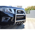 BullBar fata Nissan Navara 15-Prezent - ARP NERO, Chrome - imagine 3