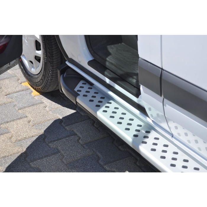 Praguri Laterale Ford Custom LWB-SWB 12 -> - ARP Artemis Silver - imagine 7