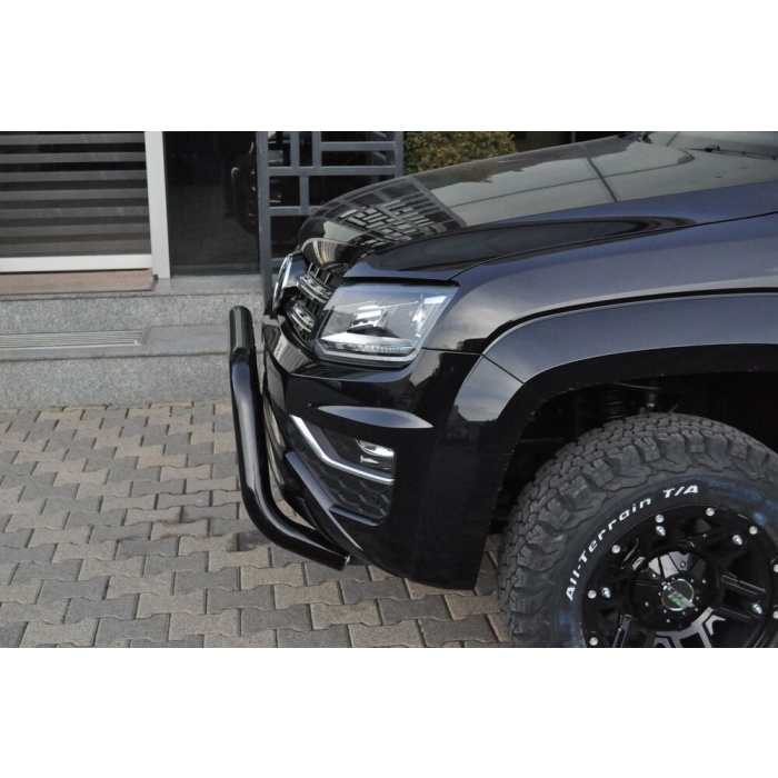 BullBar fata Volkswagen Amarok 16-Prezent - ARP DINAMIC, NEGRU - imagine 5