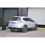 Bara de protectie spate Nissan X-Trail 14-Prezent- ARP TITANIC Negru - Chrome - imagine 7