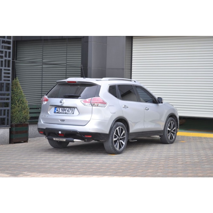 Bara de protectie spate Nissan X-Trail 14-Prezent- ARP TITANIC Negru - Chrome - imagine 7