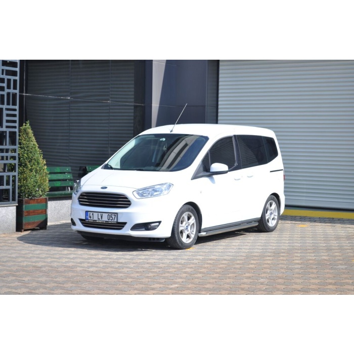 Praguri laterale Ford Tourneo Courier 14-Prezent - ARP SPORT Chrome - imagine 4