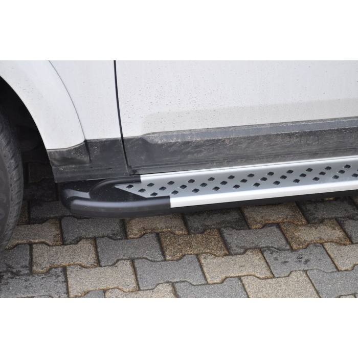 Praguri Laterale Land Rover Discovery 05-09 - ARP Artemis Silver - imagine 8