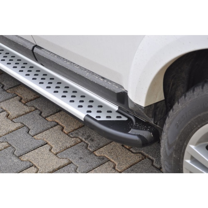 Praguri Laterale Land Rover Discovery 05-09 - ARP Artemis Silver - imagine 7