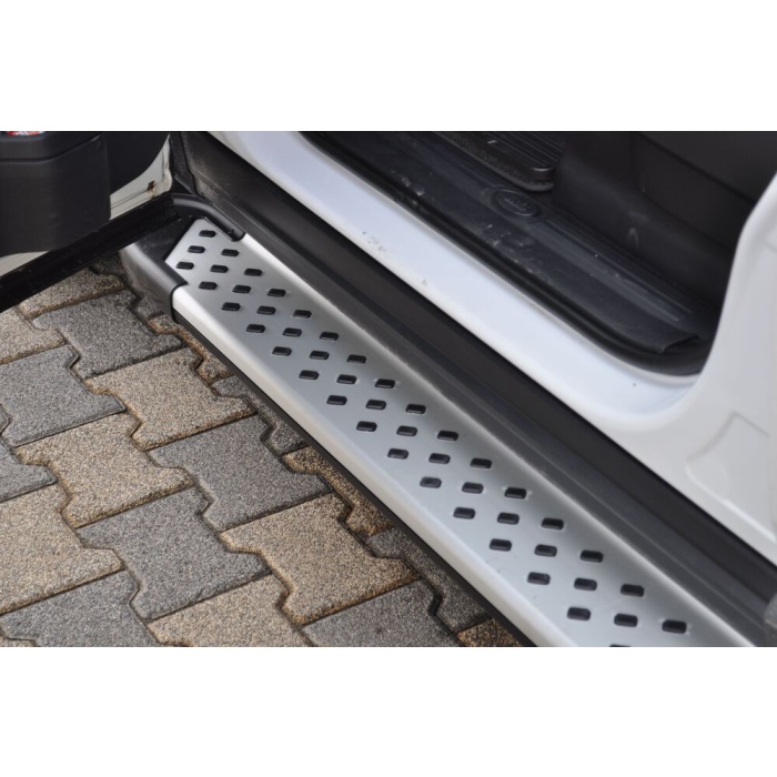 Praguri Laterale Land Rover Discovery 05-09 - ARP Artemis Silver - imagine 12