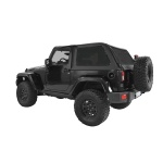 Bowless Combo Top pentru Jeep Wrangler JK
