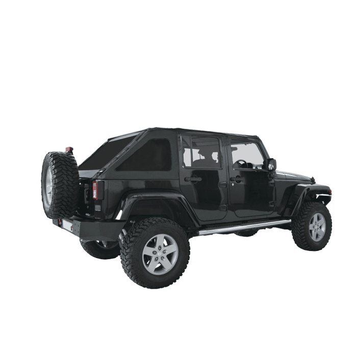 Bowless Top Jeep Wrangler JK - Smittybilt - imagine 3
