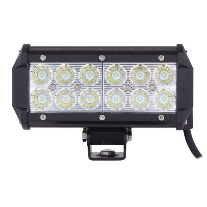 LED Bar auto offroad 36 W 12V-24V 2340 lumeni 17cm - imagine 2