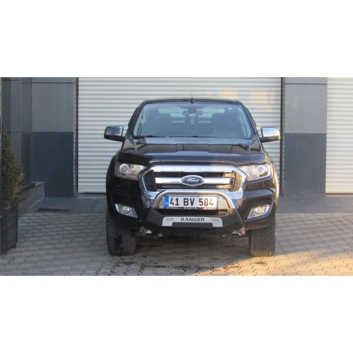 Bullbar fata Ford RANGER [16-Prezent] - ARP AMAZON, Negru - Chrome - imagine 5