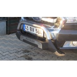 Bullbar fata Ford RANGER [16-Prezent] - ARP AMAZON, Negru - Chrome - imagine 6