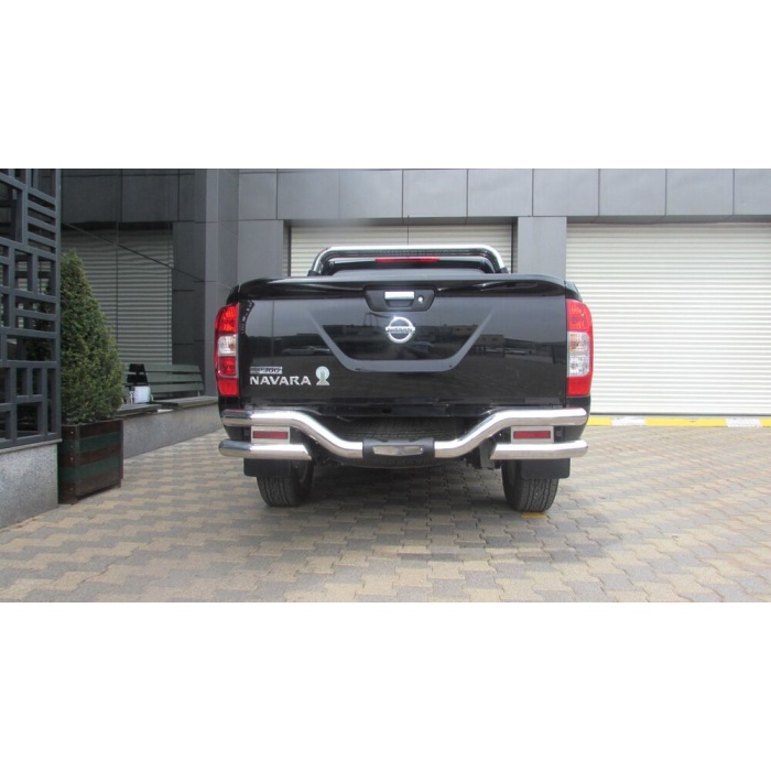 Bara de protectie spate Nissan Navara 15-Prezent - ARP JUPITER - Chrome - imagine 13