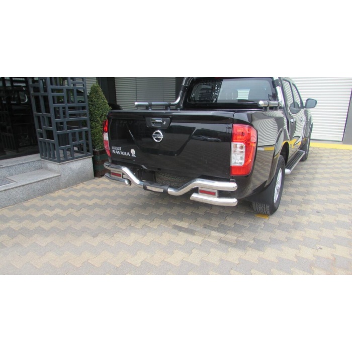 Bara de protectie spate Nissan Navara 15-Prezent - ARP JUPITER - Chrome - imagine 5