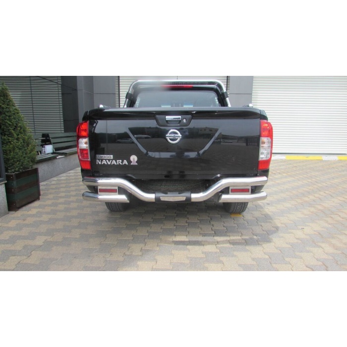 Bara de protectie spate Nissan Navara 15-Prezent - ARP JUPITER - Chrome - imagine 4
