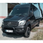 BullBar fata Mercedes Sprinter LWB 14-Prezent - ARP DINAMIC, NEGRU - imagine 3