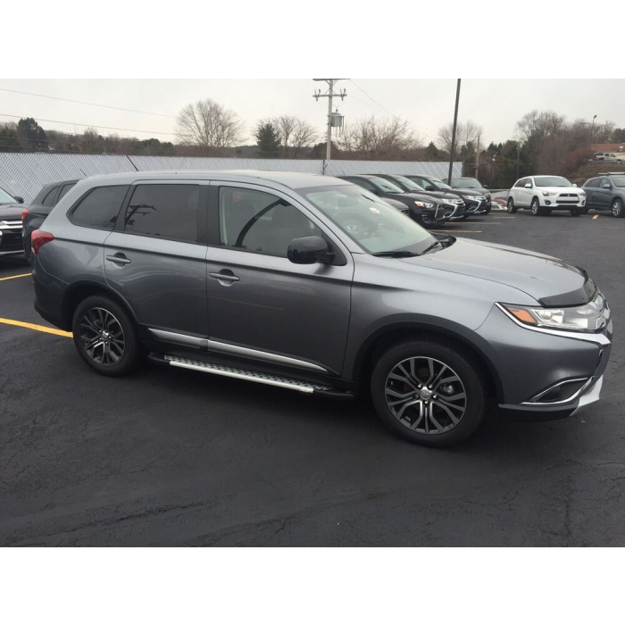 Praguri Laterale Mitsubishi Outlander [13 -> ] - ARP Artemis Silver - imagine 13