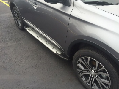 Praguri Laterale Mitsubishi Outlander [13 -> ] - ARP Artemis Silver - imagine 7
