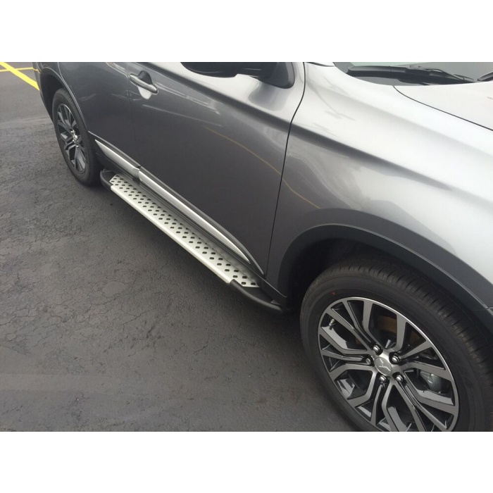 Praguri Laterale Mitsubishi Outlander [13 -> ] - ARP Artemis Silver - imagine 7
