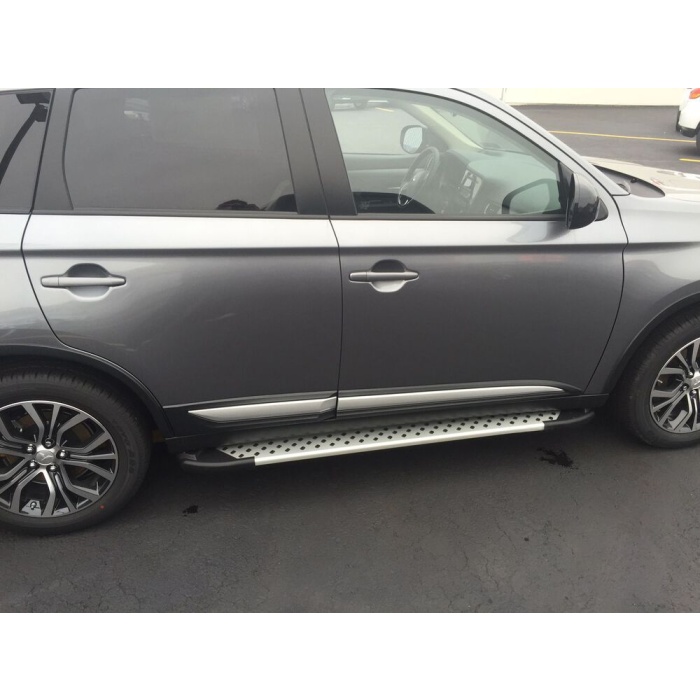 Praguri Laterale Mitsubishi Outlander [13 -> ] - ARP Artemis Silver - imagine 11