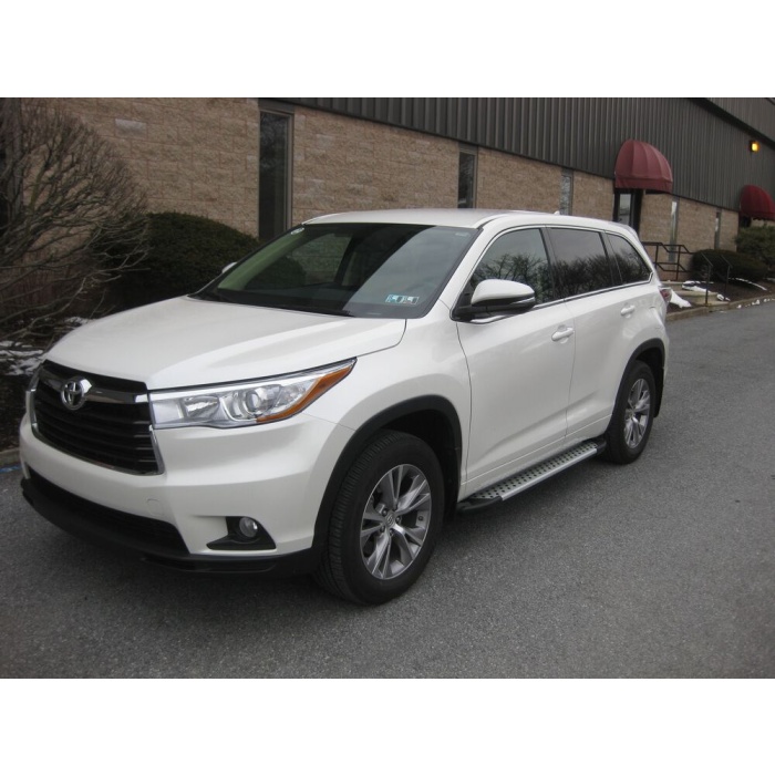 Praguri Laterale Toyota Highlander 14 -> - ARP Artemis Silver - imagine 10