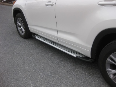 Praguri Laterale Toyota Highlander 14 -> - ARP Artemis Silver - imagine 9
