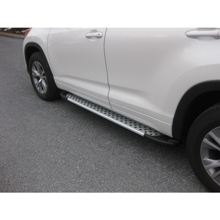 Praguri Laterale Toyota Highlander 14 -> - ARP Artemis Silver - imagine 9