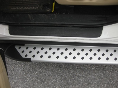 Praguri Laterale Toyota Highlander 14 -> - ARP Artemis Silver - imagine 7