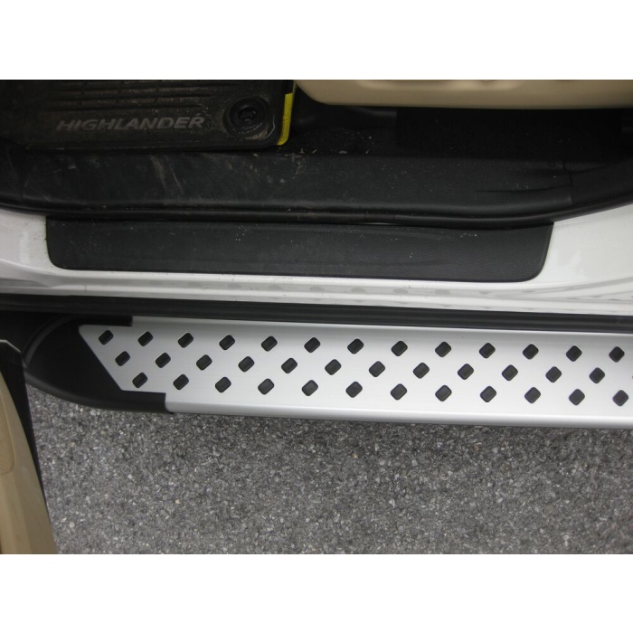 Praguri Laterale Toyota Highlander 14 -> - ARP Artemis Silver - imagine 7