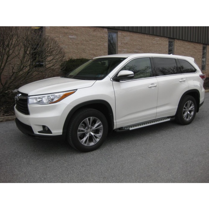Praguri Laterale Toyota Highlander 14 -> - ARP Artemis Silver - imagine 8