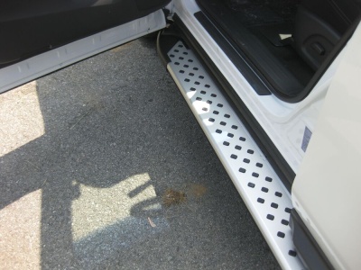 Praguri Laterale Nissan Pathfinder 13 -> - ARP Artemis Silver - imagine 12