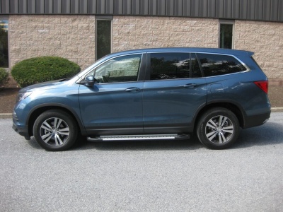 Praguri Laterale Honda Pilot 16 -> - ARP Artemis Silver - imagine 7