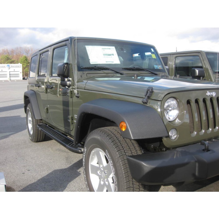 Praguri Laterale Jeep Wrangler [07-16] - ARP Artemis Grey Black - imagine 18