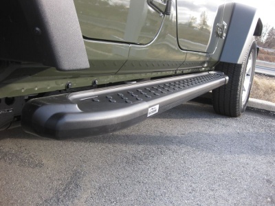 Praguri Laterale Jeep Wrangler [07-16] - ARP Artemis Grey Black - imagine 8