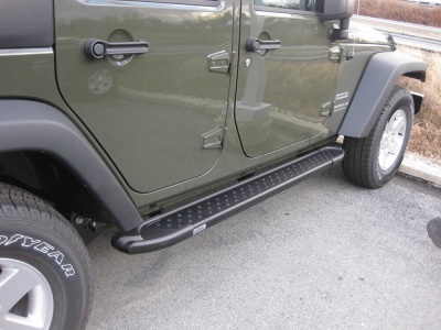 Praguri Laterale Jeep Wrangler [07-16] - ARP Artemis Grey Black - imagine 11