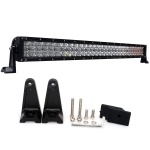 LED BAR 5D 180w 12v-24v, 24300 lumeni, 81cm, Combo 12 grade/60 grade - imagine 3